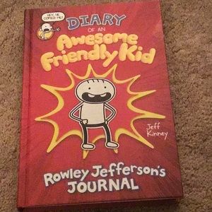 Diary of an awesome friendly kid hardcover like new